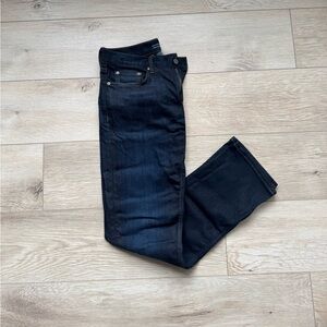 Banana Republic Men's Slim Luxe Traveler Jean Medium Wash 31x32